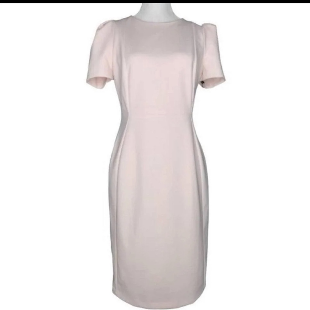 Like new Calvin Klein short sleeve sheath dress
